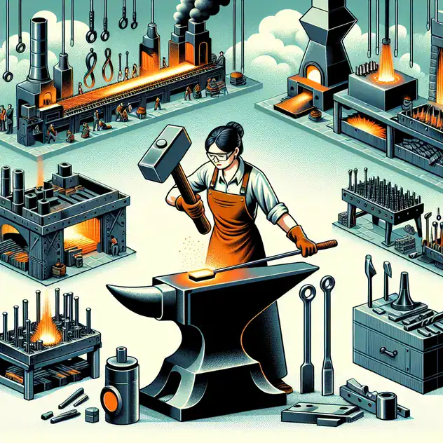 Rèn Là Gì? Khám Phá Quá Trình Gia Công Kim Loại